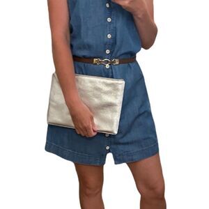 WHISTLES silver pouch.